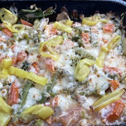 Papa John's Veggie Bowl Well Done. So delicious! Papa John's Veggie Bowl Well Done. So delicious!