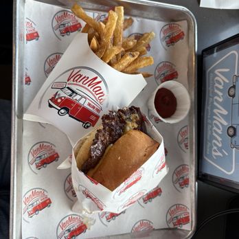 Vanman’s - Oklahoma style onion smash burger - Burgers Near Me - San Diego, California