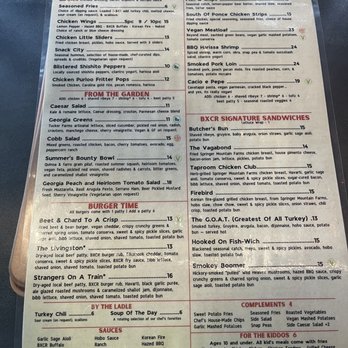 Boxcar - Menu - New American Near Me - Atlanta, Georgia Boxcar - Menu - New American Near Me - Atlanta, Georgia