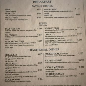 Milo's - Menu - Mediterranean Near Me - México, D.F., DIF Milo's - Menu - Mediterranean Near Me - México, D.F., DIF