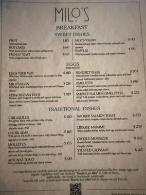 Menu photo 2 Milo's México, D.F., DIF Menu photo 2 Milo's México, D.F., DIF