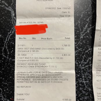 Kennedy Jewelers - Originally purchased. Nothing on return policy says you can return/exchange "X" amount of times. - Jewelry Near Me - Chattanooga, Tennessee Kennedy Jewelers - Originally purchased. Nothing on return policy says you can return/exchange "X" amount of times. - Jewelry Near Me - Chattanooga, Tennessee