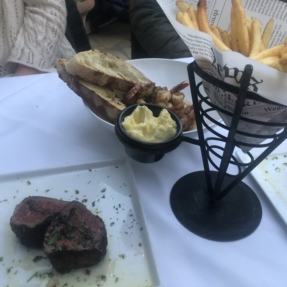 Intermezzo By Wine Cask - Steak Frites... Steak was tender, juicy, flavorful and fries were crispy and delicious. - New American Near Me - Santa Barbara, California Intermezzo By Wine Cask - Steak Frites... Steak was tender, juicy, flavorful and fries were crispy and delicious. - New American Near Me - Santa Barbara, California