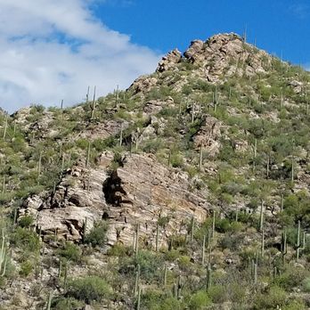 Sabino Canyon - View from sabino tram ride - Parks Near Me - Tucson, Arizona