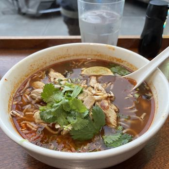 Hanazono Asian Noodle - Tom Yum noodle soup - Noodles Near Me - Port Townsend, Washington