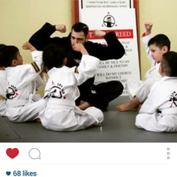Brooklyn Brazilian Jiu-Jitsu - The tigers class (ages 4-6) learning about what foods can help make them strong.