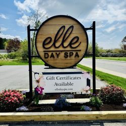 Elle Day Spa - Elle Day Spa sign!