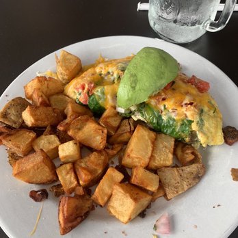 Herm's Inn - Veggie omelette with hash browns- omelette was awesome - Breakfast & Brunch Near Me - Logan, Utah