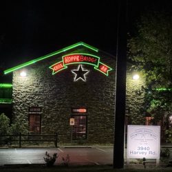 Koppe Bridge Bar & Grill - If they can't fix their sign for months. Don't eat here!