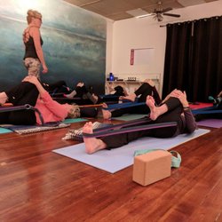 Seaside Yoga - Lexie gives her annual Holiday Community Class Fundraiser.