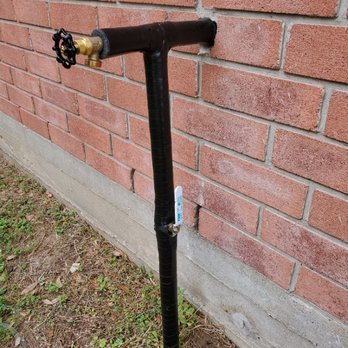 First Service Plumbing & Drains - New main water riser with shut off valve - Plumbing Near Me - Tomball, Texas First Service Plumbing & Drains - New main water riser with shut off valve - Plumbing Near Me - Tomball, Texas