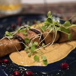 Georgian House Authentic Restaurant - Eggplant with walnut filling