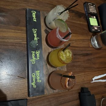 Maggie McFly's - Tequila flight - New American Near Me - Virginia Beach, Virginia