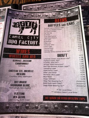 Menu photo 2 Camel City BBQ Factory Winston-Salem, NC Menu photo 2 Camel City BBQ Factory Winston-Salem, NC