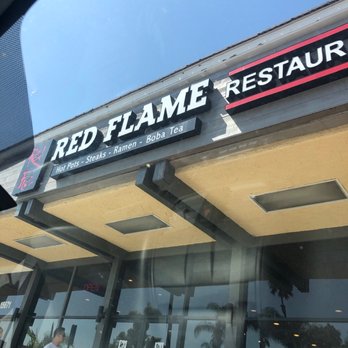 Red Flame - Entrance to restaurant - Hot Pot Near Me - Westminster, California