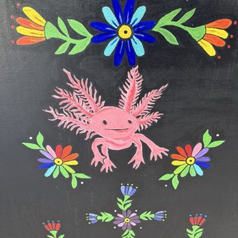 Cafe Xochimilco - Cute mural at the counter! - Breakfast & Brunch Near Me - Long Island City, New York Cafe Xochimilco - Cute mural at the counter! - Breakfast & Brunch Near Me - Long Island City, New York