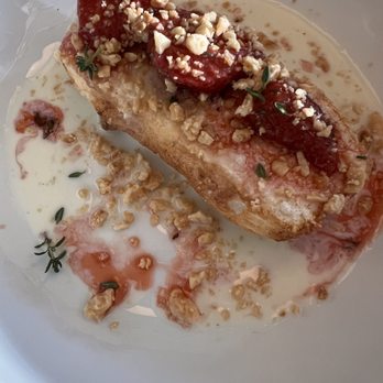 Baker's - Tres leches - strawberry with Spanish almonds - Cocktail Bars Near Me - Seattle, Washington
