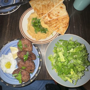 Mother’s Greek Food - Meatballs, salad, fava - Greek Near Me - Boulder, Colorado