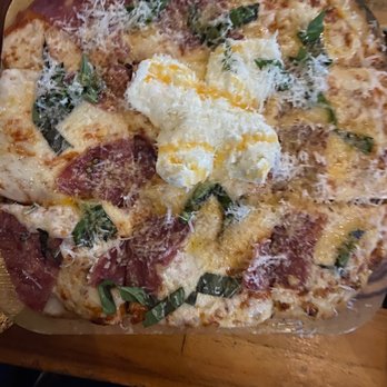 Alfie's - New York Soppressata flatbread - New American Near Me - New York, New York