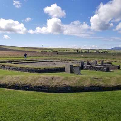 Standing Stones of Stenness by null