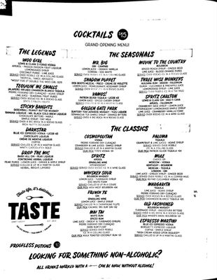 Menu photo 1 Taste Craft Eatery Carlsbad, CA