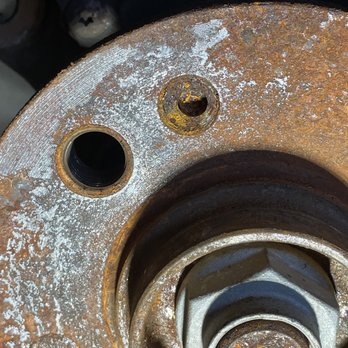 Haggan Tire & Auto - Rotor bolt snapped off. They couldn't extracted and just left the broken bolt. - Auto Repair Near Me - Neshanic Station, New Jersey Haggan Tire & Auto - Rotor bolt snapped off. They couldn't extracted and just left the broken bolt. - Auto Repair Near Me - Neshanic Station, New Jersey