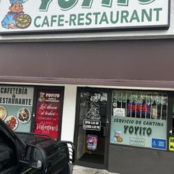 El Yoyito Restaurant Y Cafeteria - The outside of the restaurant