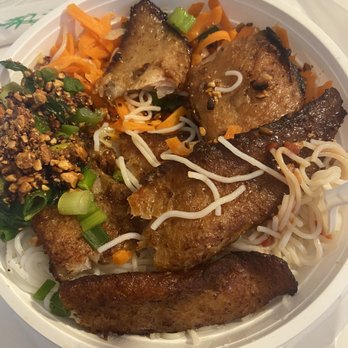 Phosho Dough - Grilled Fish Vermicelli. 10/10 gave so much fish!! - Vietnamese Near Me - Oakland, California Phosho Dough - Grilled Fish Vermicelli. 10/10 gave so much fish!! - Vietnamese Near Me - Oakland, California