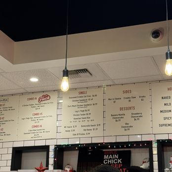 Main Chick Hot Chicken - Menu - New American Near Me - San Diego, California