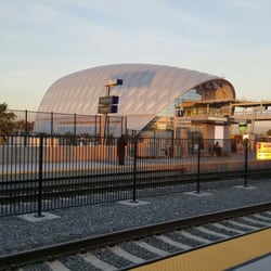 Orange Amtrak Train Station - Station from Track 2