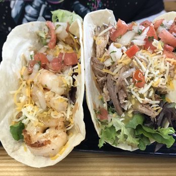 Lefty's Eats & Espresso - Shrimp taco and carnitas taco - Sandwiches Near Me - Fairborn, Ohio