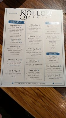Menu photo 7 Hollow Spirits Heights Albuquerque, NM Menu photo 7 Hollow Spirits Heights Albuquerque, NM