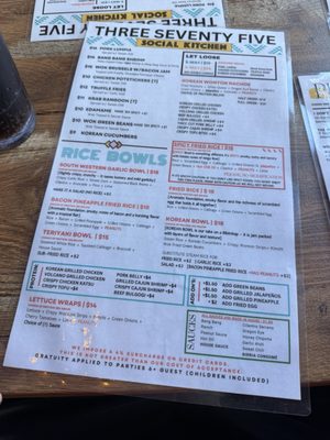 Menu photo 6 375 Social Kitchen Universal City, TX