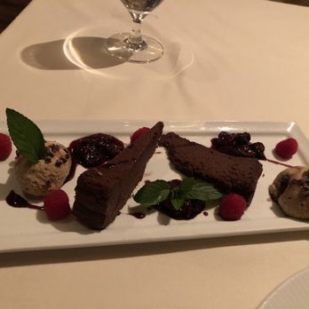 The Grant Grill - Chocolate dessert with chestnut cream - Diners Near Me - San Diego, California The Grant Grill - Chocolate dessert with chestnut cream - Diners Near Me - San Diego, California