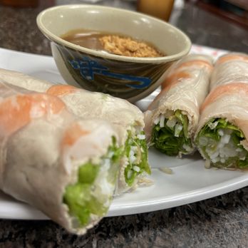Pho Saigon City - A6. Fresh Spring Rolls Pork and Shrimp - Vietnamese Near Me - Pleasanton, California Pho Saigon City - A6. Fresh Spring Rolls Pork and Shrimp - Vietnamese Near Me - Pleasanton, California