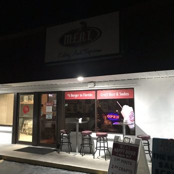 MEAT Eatery And Taproom - Outside looking in. Very small entrance as most businesses are down here. - Burgers Near Me - Islamorada, Florida MEAT Eatery And Taproom - Outside looking in. Very small entrance as most businesses are down here. - Burgers Near Me - Islamorada, Florida