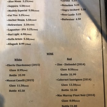 Rockin Crawfish - Drink menu 6.28.18 - Cajun/Creole Near Me - San Pablo, California