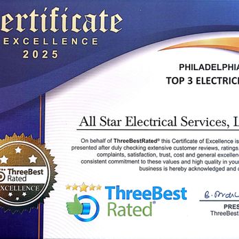 All Star Electrical Services - Electricians Near Me - Philadelphia, Pennsylvania All Star Electrical Services - Electricians Near Me - Philadelphia, Pennsylvania