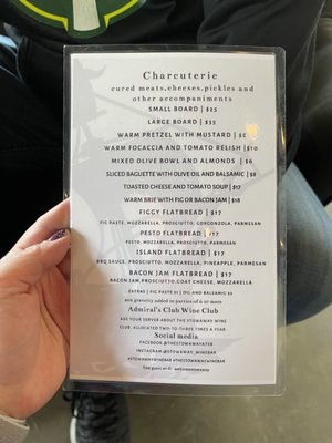 Menu photo 3 The Stowaway Wine Bar Pacific Beach, WA Menu photo 3 The Stowaway Wine Bar Pacific Beach, WA