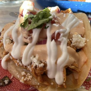 Taco City DC - Tinga tostada - Mexican Near Me - Washington, DC, District of Columbia