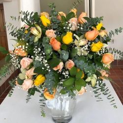 Golden Rose Blooms