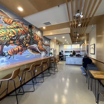 Tora Tora Sushi - Inside view - Asian Fusion Near Me - San Diego, California
