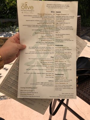 Menu photo 7 We Olive & Wine Bar Los Gatos, CA Menu photo 7 We Olive & Wine Bar Los Gatos, CA