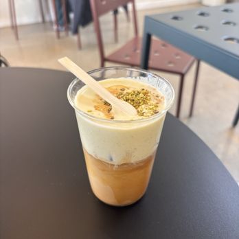 Goodthing Coffee - Pistachio Einspanner - Coffee & Tea Near Me - Palo Alto, California