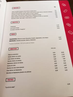 Menu photo 2 Las Viudas A Coruña, C