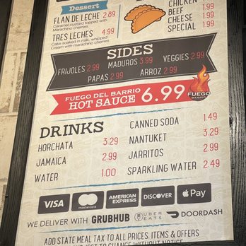 El Barrio Mexican Grill - Menu - Mexican Near Me - Boston, Massachusetts