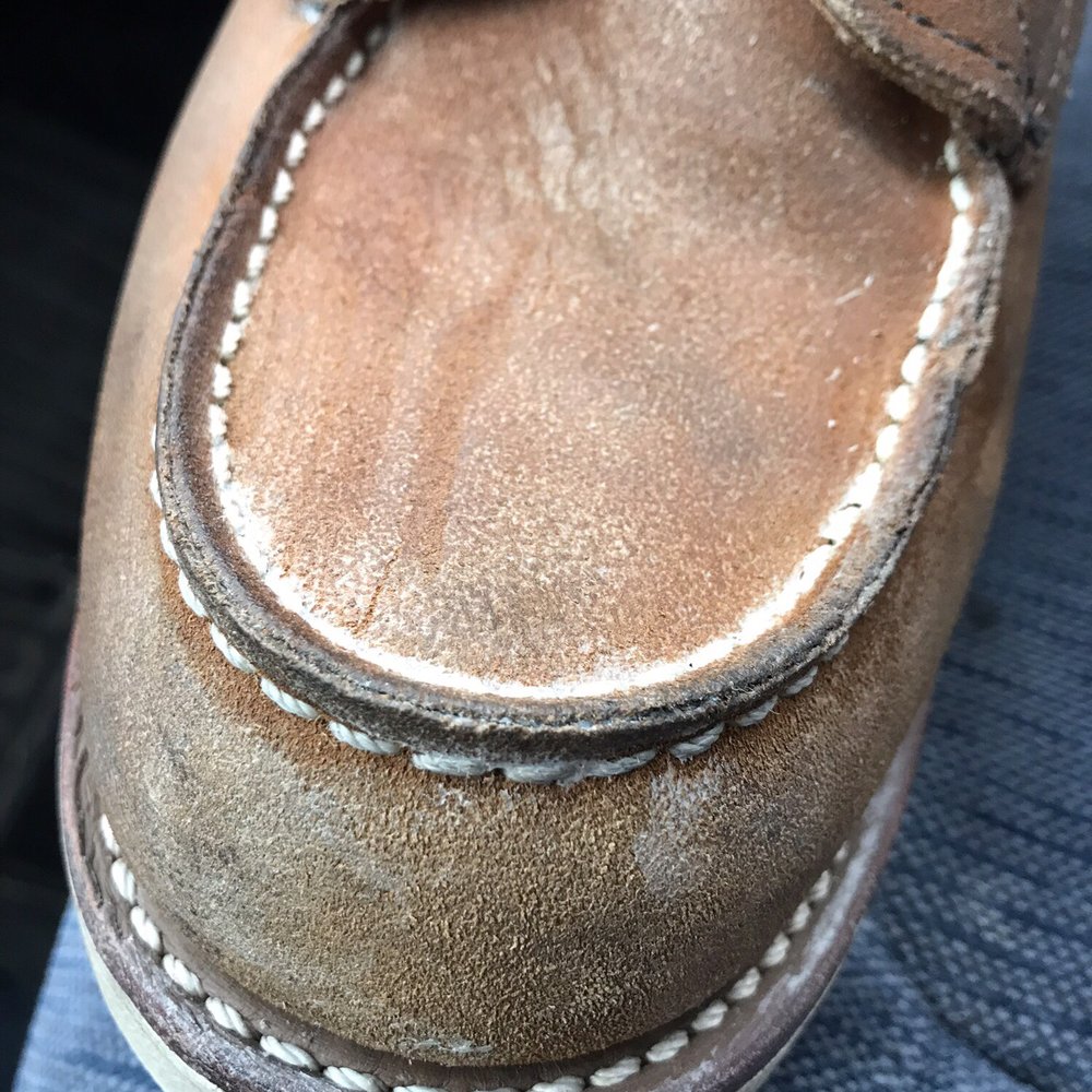 Red Wing - Residue and sloppy mink oil application - Shoe Stores Near Me - Cincinnati, Ohio