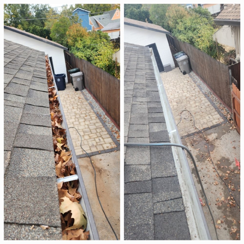 Slide of El Dorado Hills Gutter and Solar Panel Cleaning