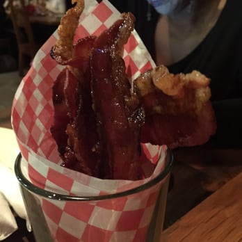 The Eagle OTR - Maple syrup bacon appetizer - American Near Me - Cincinnati, Ohio