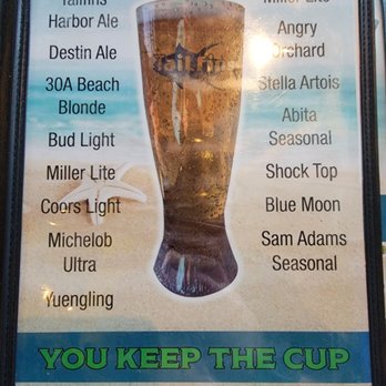 Tailfins Waterfront Grill - Menu - Seafood Near Me - Destin, Florida Tailfins Waterfront Grill - Menu - Seafood Near Me - Destin, Florida
